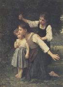 Adolphe William Bouguereau Dans le bois (mk26) France oil painting reproduction